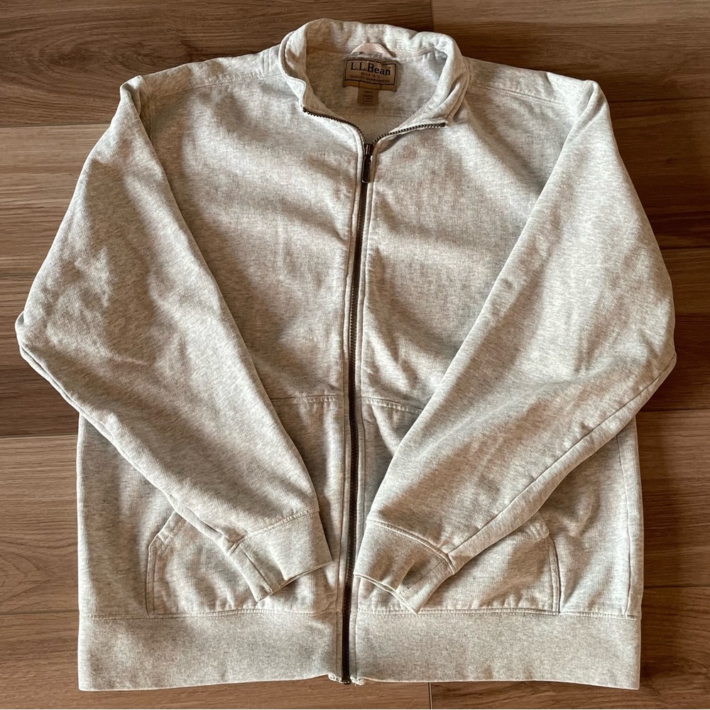 LL Bean Full Zip Sweatshirt